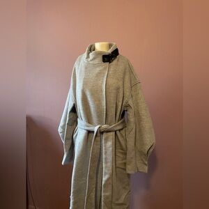 S•DEER Puff Sleeve Peacoat